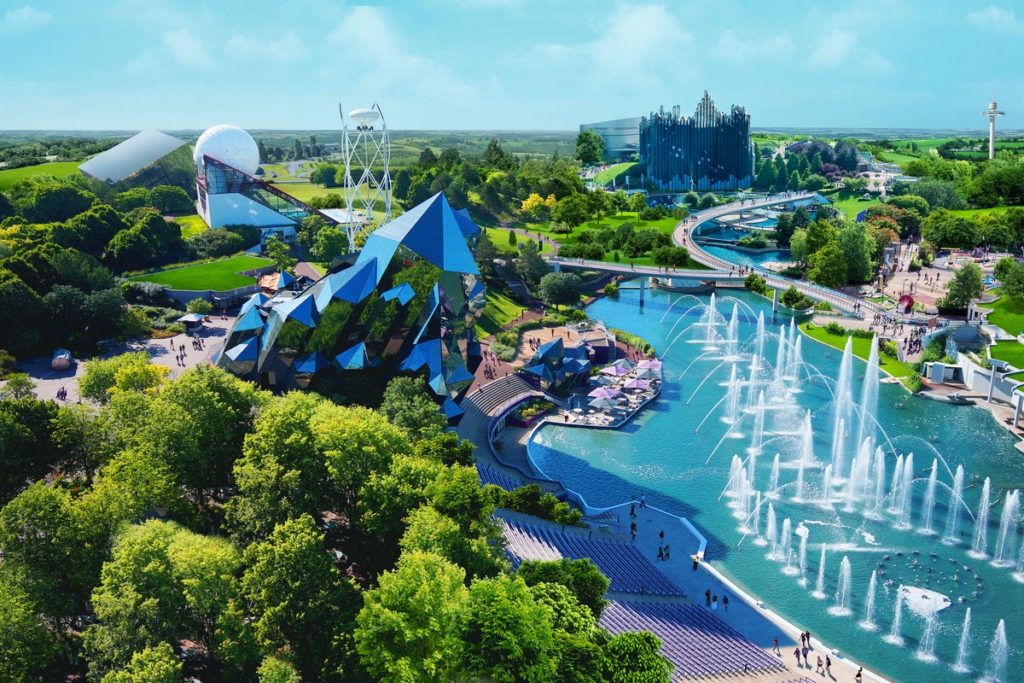 Le parc d'attraction du Futuroscope