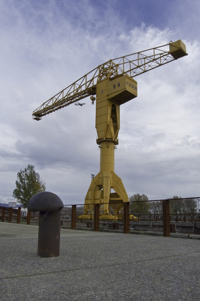 La grue Titan à Nantes