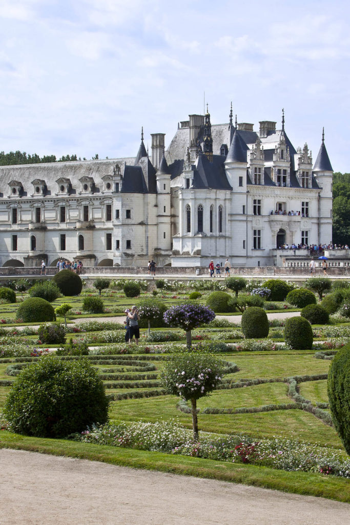 ©Dominique Couineau - Vue depuis le jardin de Diane de Poitiers