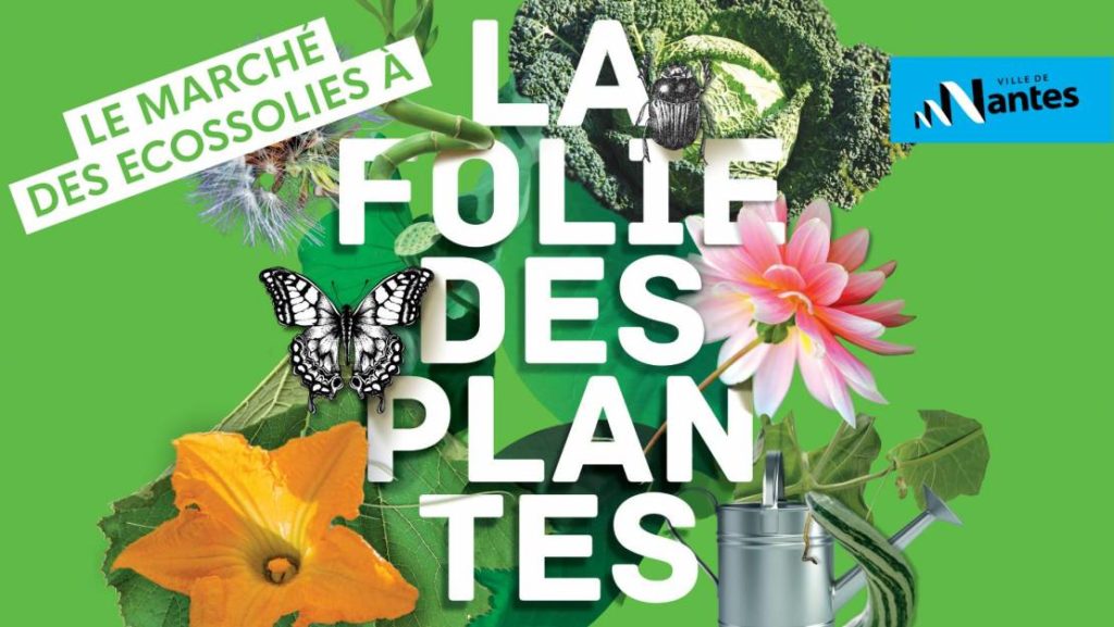 affiche folie des plantes 2023 parc grand blottereau