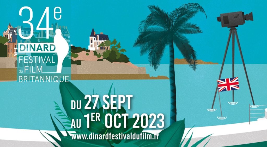 affiche festival films britannique dinard 2023